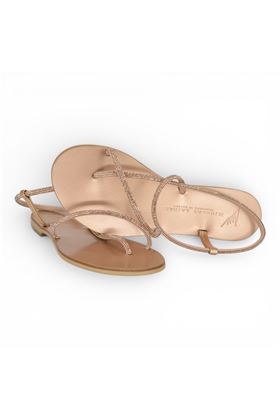 Infradito donna Nicolas Lainas colore rame. NICOLAS LAINAS | 67TC-RAME
